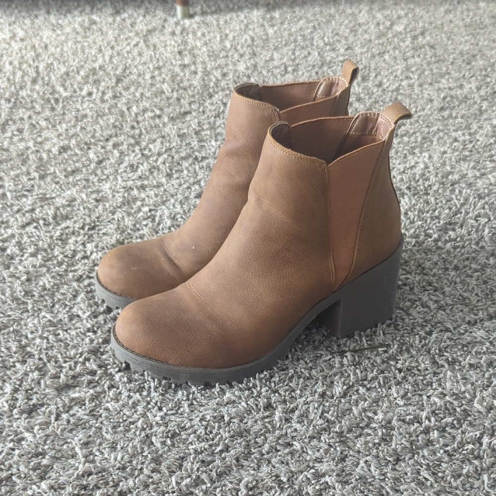 Brown Ankle Boots